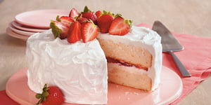 Photo de la Recette: Gâteau aux Fraises Divin