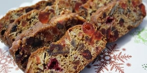 Gâteau aux Fruits Confits et Noix