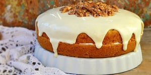 Photo de la Recette: Gâteau aux Noix et Raisins Secs