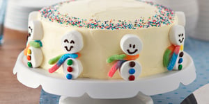 Gâteau Bonhommes de Neige