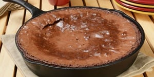 Gâteau Brownie au Chocolat à la Poêle