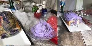 Photo de la Recette: Gâteau Coloré pour Noël