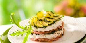 Photo de la Recette: Gâteau de Courgettes au Chèvre