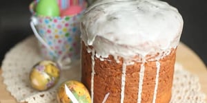 Photo de la Recette: Kulich : Gâteau de Pâques Russe