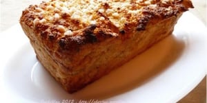 Photo de la Recette: GÂTEAU DE PAIN PERDU, POMME ET CANNELLE