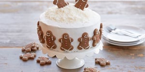 Gâteau des Fêtes aux Biscuits en Pain D’épice