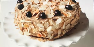 Gâteau Étagé au Café et aux Amandes