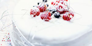 Gâteau Givré aux Fruits Rouges