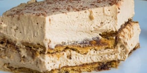 Gâteau Glacé au Café (Sans cuisson)