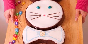 Photo de la Recette: Gâteau Lapin de Pâques au Chocolat
