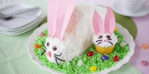 Photo de la Recette: Gâteau Lapin de Pâques de Maman