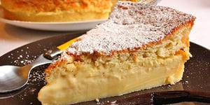 Photo de la Recette: Gâteau Magique à la Vanille
