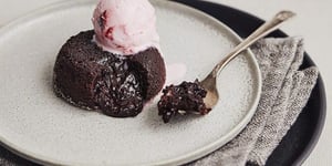 Gâteau Mi-Cuit au Chocolat (sans Gluten)