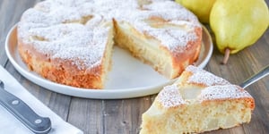 Photo de la Recette: Gâteau Moelleux aux Poires