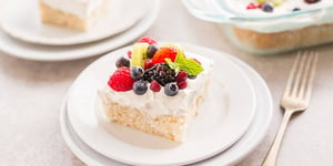 Photo de la Recette: Gâteau Piqué Tres Leches Allégé