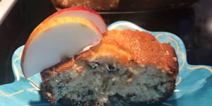 Photo de la Recette: Gâteau Pommes et Bleuets