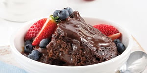 Gâteau-pouding au Chocolat à la Mijoteuse