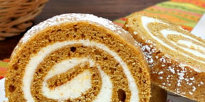 Gâteau Roulé au Sucre à la Crème
