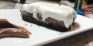 Photo de la Recette: Gâteau Oréo et Pouding Chocolat