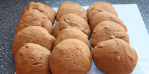 Photo de la Recette: Galettes à la Melasse Moelleuses à L'ancienne