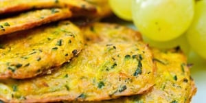 Photo de la Recette: Galettes de Courgettes au Curcuma