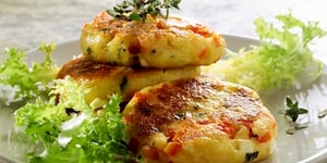 Galettes de Pommes de Terre aux Herbes