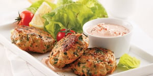 Galettes de Poulet et Patates Douces