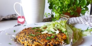 Photo de la Recette: Galettes de Quinoa aux Carottes et Radis Noir