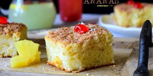 Photo de la Recette: Gâteau à L’ananas Moelleux