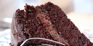 Photo de la Recette: Gâteau au Chocolat et Mousse Choco-Framboise
