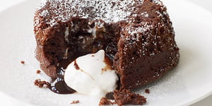 Photo de la Recette: Gâteau au Chocolat Fondu avec Marshmallow Remplissage