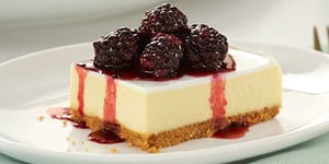 Photo de la Recette: Gâteau au Fromage PHILADELPHIA aux Mûres à la New-Yorkaise