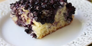 Photo de la Recette: Gâteau aux Bleuets (myrtilles) à L'ancienne