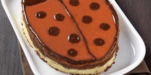 Photo de la Recette: Gâteau Coccinelle au Chocolat au Lait