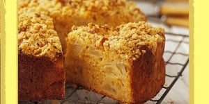 Photo de la Recette: Gâteau de Pommes au Crumble