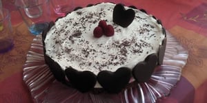 Photo de la Recette: Gâteau Double Chocolat Framboises, Sans Gluten