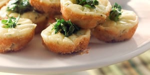 Gâteau au Fromage Boursin Échalote et Ciboulette