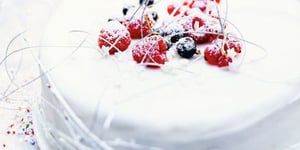 Photo de la Recette: Gâteau Givré aux Fruits Rouges