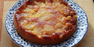 Photo de la Recette: Gâteau Renversé aux Pommes Caramélisées (Sans Lactose )