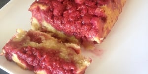 Gâteau Sablé aux Framboises