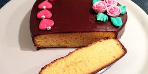 Photo de la Recette: Gâteau Saint Valentin