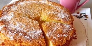 Photo de la Recette: Gâteau Sans Gluten Citron-Amande au Coeur Fondant