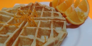 Photo de la Recette: Gaufres à L'orange