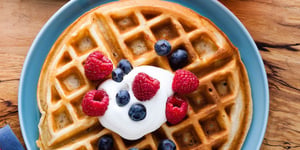 Photo de la Recette: Gaufres aux Pacanes