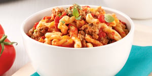 Gemellis au Veau de Grain Style Hamburger Helper à L’autocuiseur