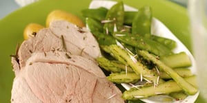Photo de la Recette: Gigot D'agneau aux Herbes