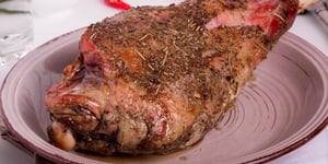 Gigot Mariné aux Herbes