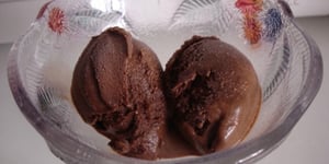 Photo de la Recette: Glace au Chocolat, au Lait de Soja