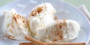Photo de la Recette: Glace au Yaourt et à la Cannelle