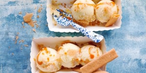 Photo de la Recette: Glace Façon Tarte Tatin Caramélisée